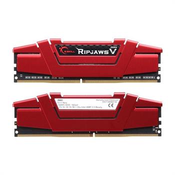 رم کامپیوتر DDR4 دوکاناله 3000 مگاهرتز CL16 جی اسکیل مدل RipjawsV ظرفیت 32 گیگابایت - 3