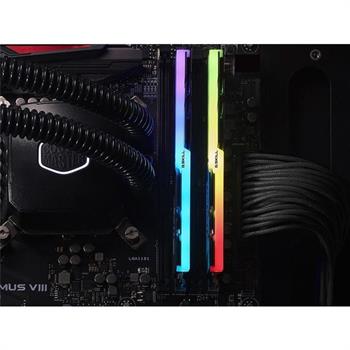 رم دسکتاپ DDR4 دو کاناله 3000 مگاهرتز CL15 جی اسکیل سری Trident Z RGB ظرفیت 16 گیگابایت - 5