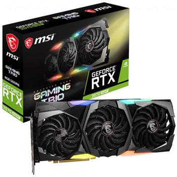 کارت گرافیک ام اس آی مدل GeForce RTX ۲۰۷۰ SUPER GAMING TRIO با حافظه ۸ گیگابایت