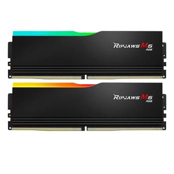 رم کامپیوتر DDR5 دو کاناله 6000 مگاهرتز CL30 جی اسکیل مدل RipJaws M5 RGB ظرفیت 64 گیگابایت