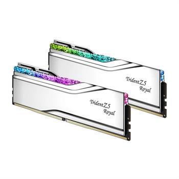 رم کامپیوتر DDR5 دو کاناله 7200 مگاهرتز CL34 جی اسکیل Trident Z5 Royal Silver RGB ظرفیت 32 گیگابایت - 3