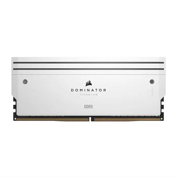 رم کورسیر سفید مدل Dominator Titanium 32GB Dual 6600MHz CL32 - 4