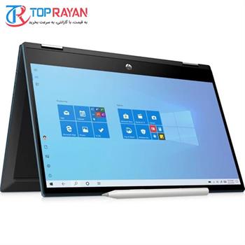 لپ تاپ 14 اینچ اچ پی مدل Pavilion x360 14t DW100 C پردازنده Core i7 رم 8 حافظه SSD512 گرافیک Intel Iris Xe - 5