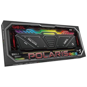 رم کامپیوتر DDR5 تک کاناله 6000 مگاهرتز CL38 گیل Polaris RGB ظرفیت 16 گیگابایت - 4