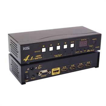 کی وی ام سوییچ ۴ پورت HDMI KVM کی نت پلاس مدل KPH۶۲۴