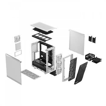 کیس Meshify 2 Compact RGB - White TG Clear Tint - 8