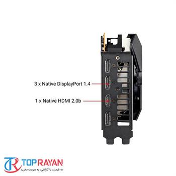 کارت گرافیک ایسوس مدل ROG-STRIX-RX۵۶۰۰XT-O۶G-GAMING با حافظه ۶ گیگابایت - 4