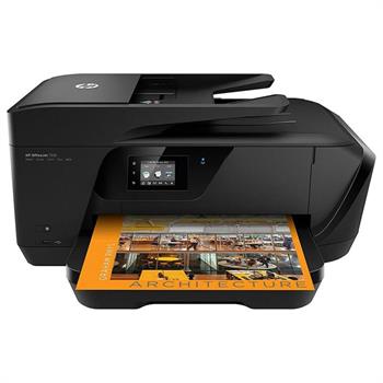 چهارکاره ( پرینتر، اسکنر، فکس، کپی ) جوهرافشان hp مشکی. مدل 7510 - 3