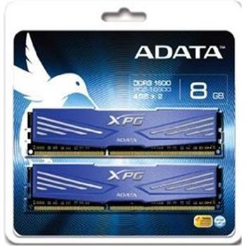 رم کامپیوتر ADATA XPG V1 8GB DDR3 1600MHz CL11 Blue Single Channel RAM - 7