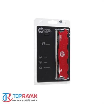 رم دسکتاپ اچ پی مدل V6 با ظرفیت 16 گیگابایت و فرکانس V6 - 4
