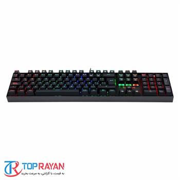 کیبورد مخصوص بازی ردراگون مدل K551 MITRA RGB - 5