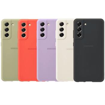 کاور مدل silicone مناسب برای گوشی موبایل سامسونگ Galaxy S21fe به همراه محافظ صفحه نمایش - 3