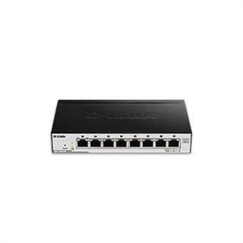 سوئیچ 8 پورت دی لینک مدل دی جی اس 1100 با یک پورت PD - 8