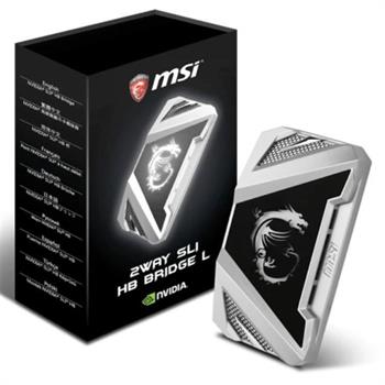 MSI 2WAY SLI HB BRIDGE L SILVER for Video Card - 6