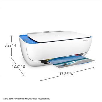 پرینتر چندکاره جوهرافشان اچ پی مدل DeskJet 3632 - 3