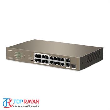 F1118P-16-150W 16FE+2GE/1SFP Unmanaged Switch With 16-Port PoE - 5