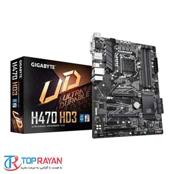 مادربرد گیگابایت مدل H470 HD3 سوکت 1200 - 2