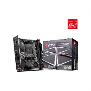 مادربرد ام اس آی مدل MPG B550I GAMING EDGE MAX WIFI سوکت AM4