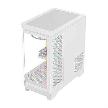 کیس گیمینگ سفید اوست مدل GT-AQ1-MW - 7