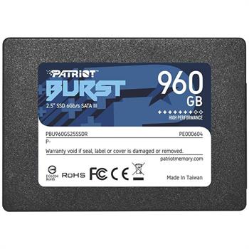 حافظه SSD اینترنال پاتریوت مدل Burst ظرفیت 960 گیگابایت