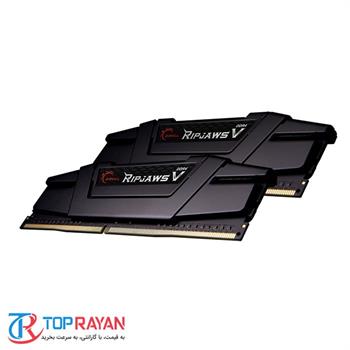 رم کامپیوتر RAM جی اسکیل دو کاناله مدل RipjawsV DDR4 4400MHz CL19 Dual ظرفیت 64 گیگابایت - 2