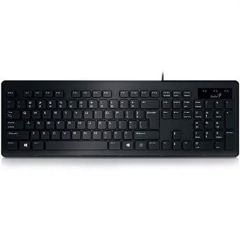 صفحه کلید باسیم جنیوس مدل اسلیم استار 130 - 5