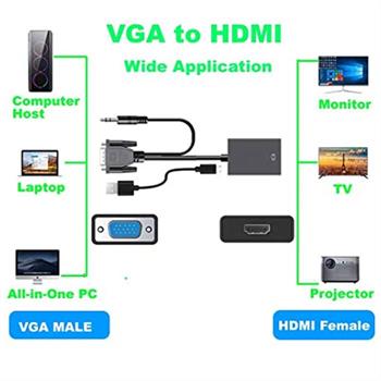 مبدل VGA به HDMI الون Eleven CV1000 - 13