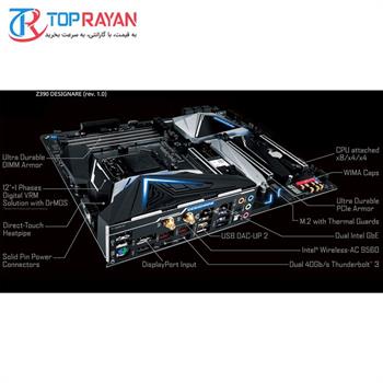 مادربرد گیگابایت مدل Z390 DESIGNARE سوکت 1151 - 7
