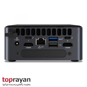 مینی پی سی اینتل مدل NUC11TNHi3 پردازنده Core i3-1115G4 رم 8GB حافظه 240GB گرافیک Intel - 2