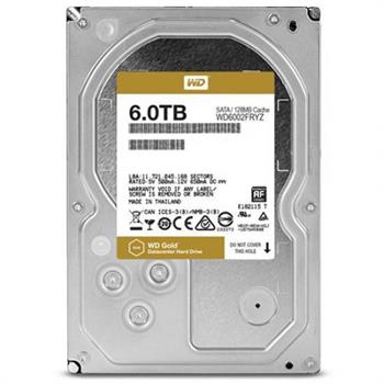هارددیسک اینترنال وسترن دیجیتال سری Gold Datacenter مدل WD6002FRYZ ظرفیت 6 ترابایت - 7