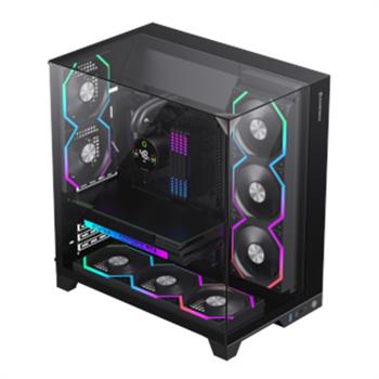 کیس گیمینگ گیم مکس مدل GAMEMAX CASE INFINITY PRO BLACK - 3