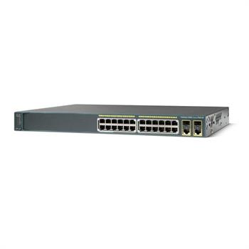 سوئیچ ۲۴ پورت سیسکو مدل WS-C۲۹۶۰-۲۴PC-L - 2
