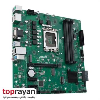 مادربرد ایسوس مدل ASUS Pro B760M-C-CSM سوکت LGA1700 - 3