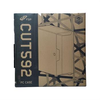 کیس گیمینگ اف اس پی مدل CUT592 Black - 6