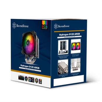 فن پردازنده سیلور استون مدل Hydrogon D120 ARGB V2 - 10