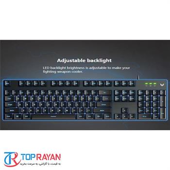 ماوس و کیبورد با سیم گیمینگ رپو مدل V100S - 6