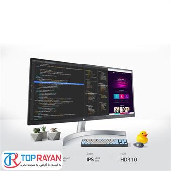 مانیتور ال جی مدل 29WN600-W سایز 29 اینچ - 2
