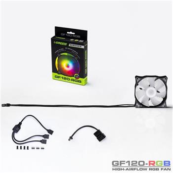 فن کیس گرین Green GF120 RGB - 4