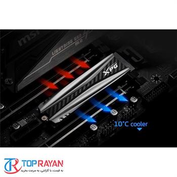 حافظه SSD اینترنال ای دیتا مدل XPG GAMMIX S50 M.2 2280 ظرفیت 2 ترابایت - 2