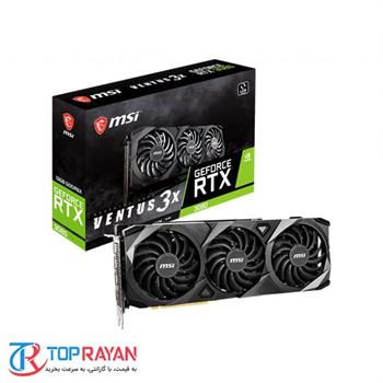 کارت گرافیک ام اس آی GeForce RTX 3080 VENTUS 3X 10G OC LHR - 5