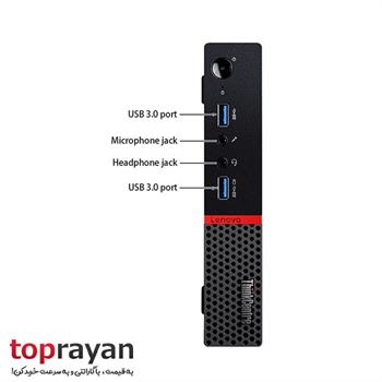 تین کلاینت استوک لنوو مدل ThinkCentre M900-M700 Tiny پردازنده intel 4400 رم 8GB حافظه 256GB SSD - 3
