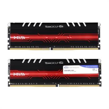 رم دسکتاپ DDR4 دو کاناله 2400 مگاهرتز CL15 تیم گروپ مدل Delta ظرفیت 16 گیگابایت - 7