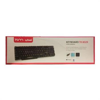 کیبورد مخصوص بازی تسکو مدل TK 8029  - 2