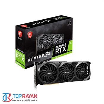 کارت گرافیک ام اس آی GeForce RTX 3070 Ti VENTUS 3X 8G OC - 3