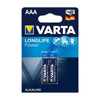 باتری نیم قلمی وارتا Longlife Power 2AAA بسته 2 عددی - 2