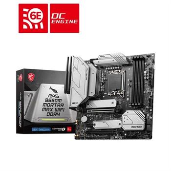 مادربرد ام اس آی مدل MSI MAG B660M MORTAR MAX WIFI DDR4 - 2