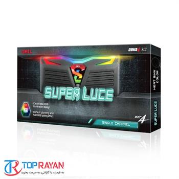 رم کامپیوتر ژل سری Super Luce RGB Lite با حافظه ۸ گیگابایت و فرکانس ۲۴۰۰ مگاهرتز - 2