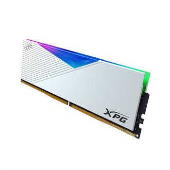 رم کامپیوتر DDR5 دو کاناله 6000 مگاهرتز CL30 ای دیتا مدل XPG Lancer RGB White ظرفیت 32 گیگابایت - 4