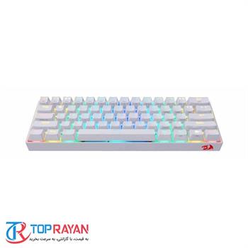 کیبورد مخصوص بازی ردراگون رنگ سفید مدل Draconic K530 Pro - 4