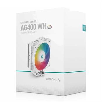 خنک کننده پردازنده دیپ کول AG400 WH ARGB - 4